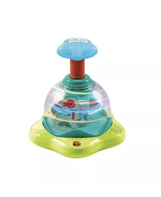 Juguete electrónico de aprendizaje Bright Starts Press & Glow Spinner EE. UU. Foto 1 de 4