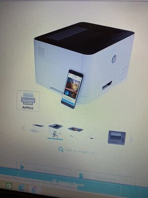 HP COLOUR LASER 150NW Wi-Fi MULTI FUNCTION PRINTER WITH ALL ACCESSORIES (SEALDD) - Image 1 of 4