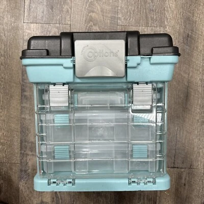 Creative Options Grab N Go Small Rack System Plano Organizer Storage Case USA - Image 1 of 4