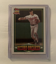 1991 Topps #5 Cal Ripken 1990 Record Breaker