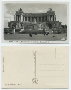 53620 - Roma - Monumento a Vittorio Emanuele II - Echtfoto - alte Ansichtskarte - Bild 1 von 1