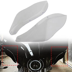 Batwing Side Wind Deflector Fairing Air Wing For Harley Electra Glide 1996-2013 - Picture 1 of 10