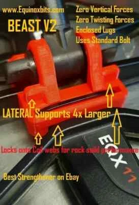 Minelab Equinox Coil Yoke Strengthener  600&800 11'' & 15" BEAST  Repair Part - Image 1 of 4