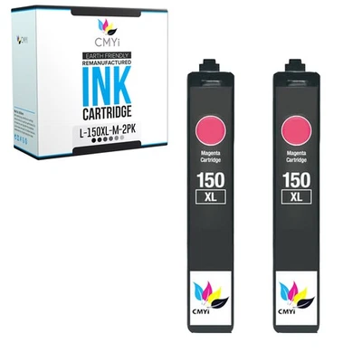 2-Pack Replacement 150XLM Ink Cartridge for Lexmark Pro715 Pro915 S310 S315 S415 - Image 1 of 4