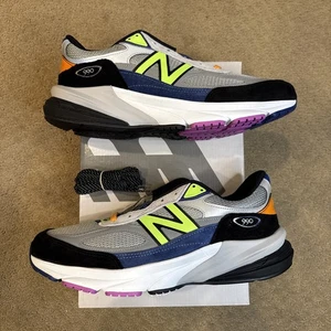 Size 11- DTLR x New Balance 990v6 “Cornerstone” Blue Grey Black NEW WITH BOX - Picture 1 of 8