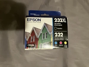 Epson 232xl Claria Genuine Ink Standard Capacity Black & Color Cartridge Combo - Afbeelding 1 van 3