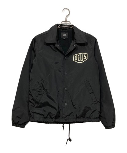 COACH Giacca da allenatore stampata DEUS EX MACHINA taglia: XS nero uomo