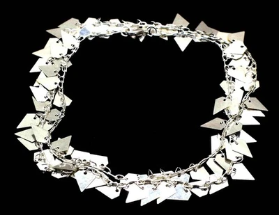 925 Sterling Silver Handmade Jewelry Beautiful Adorable Chain Necklace For Gift Foto 1 de 4