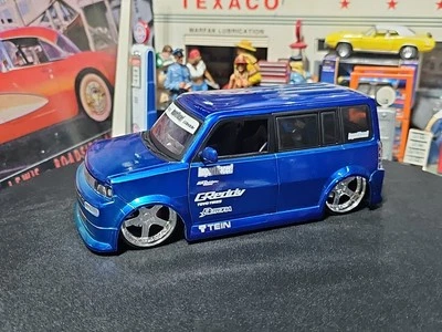 DE COLECCIÓN Jada 1/24 SCION XB Import Racer/Azul Metálico HERMOSO BONITO VÁSTAGO 👌  Foto 1 de 4