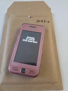 Samsung S5230 Star Tocco Lite Smartphone (Unlocked) Mobile Pink - Picture 1 of 2