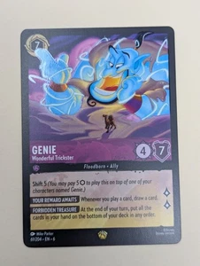 Genie - Wonderful Trickster 61/204 Azurite Sea Disney Lorcana Legendary NM - Bild 1 von 10