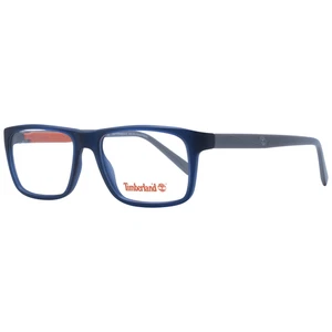 Timberland Eyeglasses TB1744 091 Blue Rectangle Full Rim Plastic Frames 53mm - Picture 1 of 3