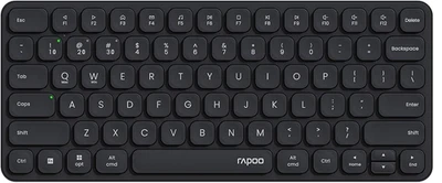 Teclado Inalámbrico Multidispositivo 2.4GHz/Bluetooth 5.0/4.0, Recargable, E9050L Foto 1 de 4