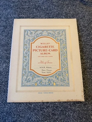 Player’s Wild Fowl (1937) Full Set L25 Cigarette Cards In Album - VG+ Excellent - Image 1 of 4