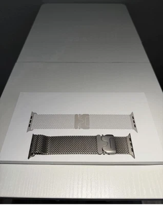 Apple Watch Band 49mm Titanium Milanese Loop - Small - Image 1 of 2