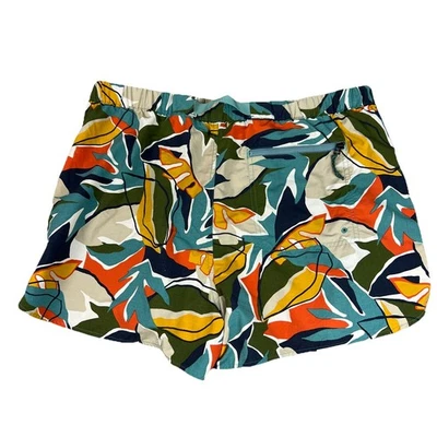 REI Hiking Shorts Womens XL Multicolor Belted Active Pursuits Running Gorpcore - Изображение 1 из 4