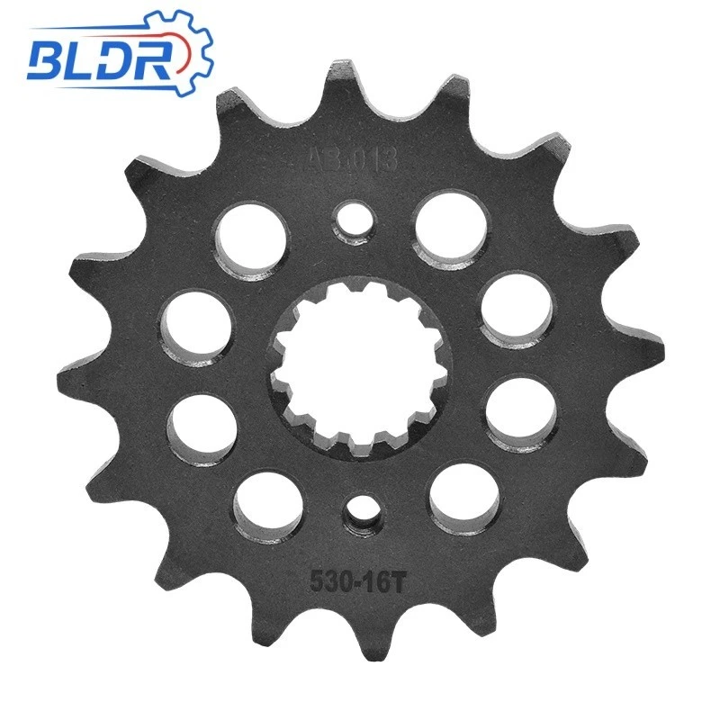 Piñón delantero para motocicleta BLDR 530-16T para Cagiva 1000 Raptor 2001-2006 Foto 1 de 4