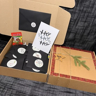 Tee Adventskalender mit 24 verschiedenen Sorten - mit oder ohne Geschenkbox - Bild 1 von 4