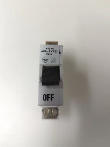 WYLEX 40 AMP TYP 1 M6 MCB SCHUTZSCHALTER NB40 STOTZ SK 240 V - Bild 1 von 7