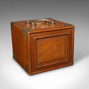 Antikes Mahjong Gehäuse, orientalisch, Teak Gaming Fliesen Box, spätviktorianisch, um 1900 - Bild 1 von 12