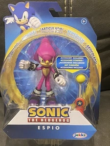 Figura de acción Sonic the Hedgehog 4" ESPIO THE CHAMELEON Jakks Pacific *NUEVO* 2025 - Imagen 1 de 7