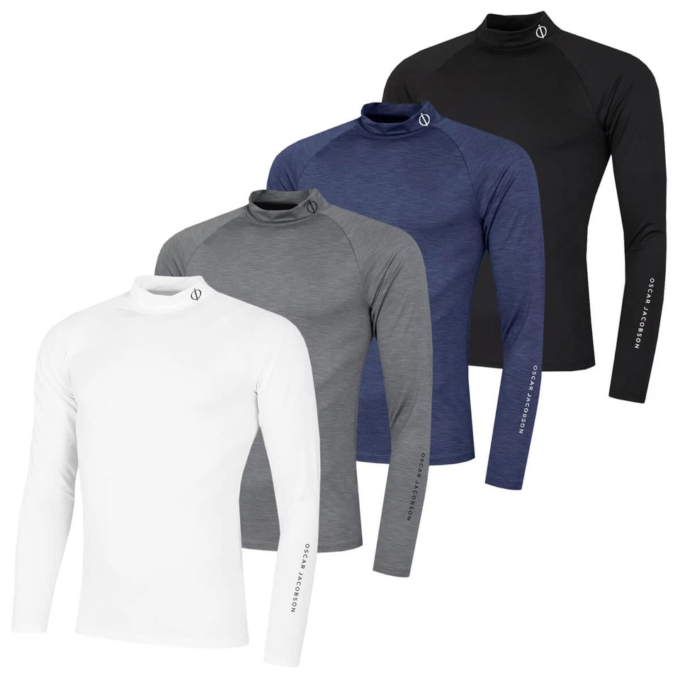 Oscar Jacobson Mens Hamilton Thermal Wicking Golf Baselayer 25% OFF RRP - Image 1 of 1