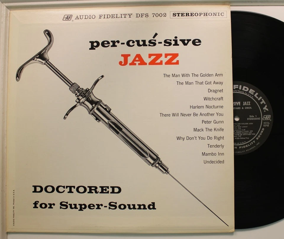 Peter Appleyard & Orch Lp Percussive Jazz On Audio Fidelity - Vg+ To Vg++/ Vg++ — 第 1/1 张图片