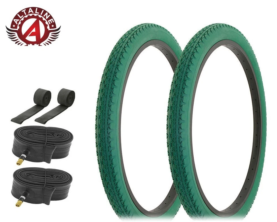 ALTALINE BICICLETA ALAMBRE CUENTAS NEUMÁTICOS 24x2.125 DIAMANTE RESISTENTE MUCHOS COLORES JUEGO DE 6 piezas Foto 1 de 1