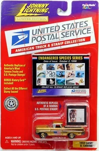 1999 Johnny Lightning USPS 1959 Chevy El Camino Endangered Species Series - Picture 1 of 3