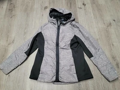 Champion женщин размер XL серый с капюшоном легкий жакет - Изображение 1 из 4