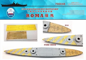Werft 1/700 700048 Holzdeck Italian Roma für Trumpeter - Bild 1 von 1
