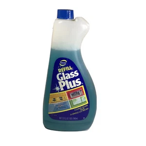 Vintage 1985 Texize Glass Plus Cleaner 32oz Refill (75% Full) RARE HTF - Picture 1 of 7