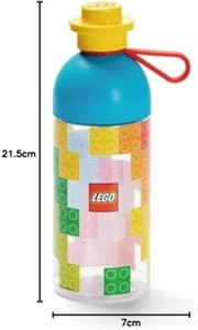 Lego 500ML Iconique Transparent Boissons Bouteille Idéal Pour École Ou Gym Neuf - Picture 1 of 2