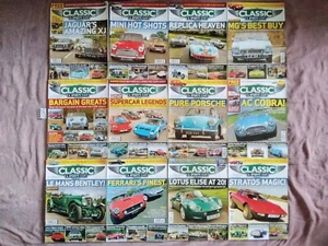 Classic & Sports car magazine x12 year 2015. Excellent condition - Picture 1 of 4