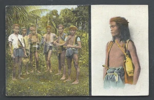 Costume nativo uomo Nias missione viaggio indonesia 1905 - Foto 1 di 1