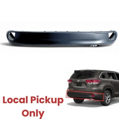 Fits 2014-2019 Toyota Highlander Rear Bumper Lower Cover Local Pickup - Image 1 of 4