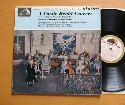 ASD 557 ED1 A Castle Bruhl Concert Cologne Soloists HMV 1st W/G Stereo NM - Image 1 of 4