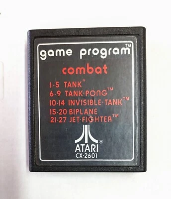 Combat ATARI 2600 Video Game Cartridge Only 1980 Tested (See Photos). - Image 1 of 4