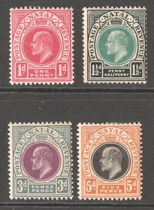 NATAL 1902 - 08 KING EDWARD VII - Bild 1 von 2