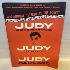 Judy Garland Hollywood Bowl Programm 16. September 1961 - Bild 1 von 5