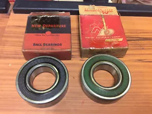 NOS Pair 55 56 Chevy Corvette Rear Axle Bearings 3729375 RW507R-SY1BC - Picture 1 of 4