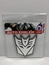 Universal Studios Hollywood Transformers Decepticons Auto Emblem New