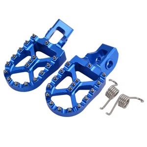 NICECNC Wide Foot Pegs Rest For Husqvarna TE250i TE300i FE 250 350 450 2017-2022 - Picture 1 of 5