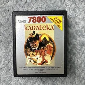 Karateka Atari 7800, 1988 Spiel nur Cartridge getestet gereinigt - Bild 1 von 11