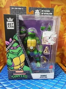 BST AXN Teenage Mutant Ninja Turtles Donnie Donatello Action Figure Arcade Game - Picture 1 of 4