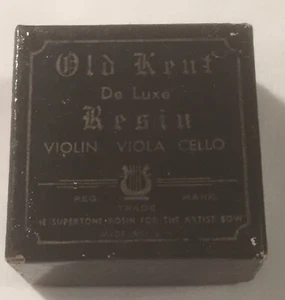 Vintage Bow Resin - Old Kent- Supertone - "For the Artist's Bow" - Picture 1 of 5