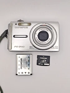 Olympus FE 340 Digital Camera For Parts Or Repair Only - Picture 1 of 16
