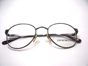 Emporio Armani Eyeglasses EA 046 Tortoise Bronze 949 Size 49mm - Picture 1 of 4
