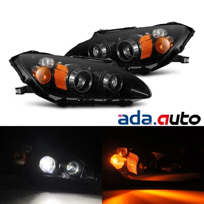 Fit 1999-2009 Honda S2000 Alpha-Black LUXX-Series LED Projector Headlights - Image 1 of 4