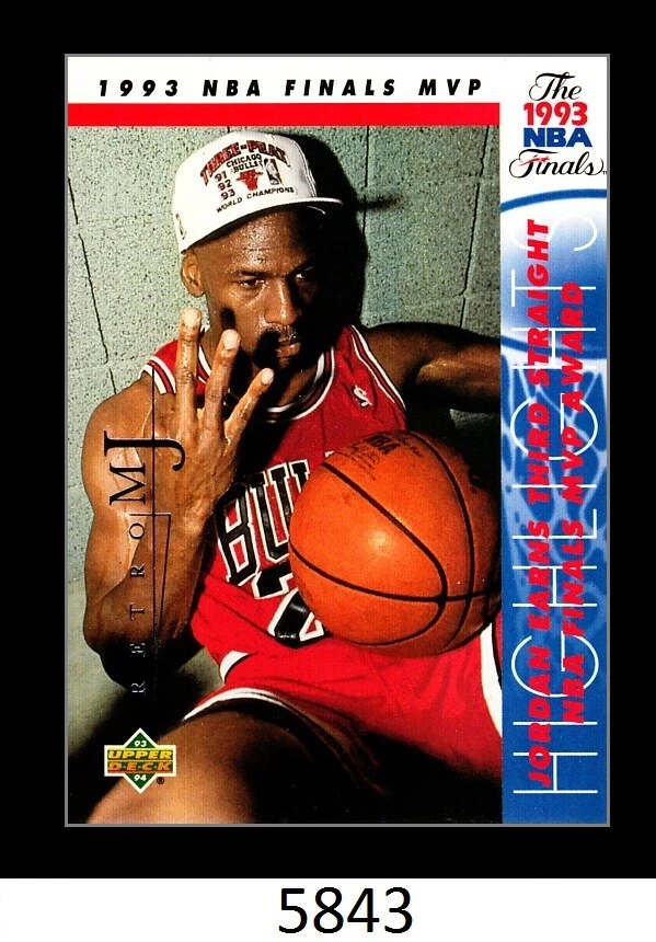 1-1999 UPPER DECK RETRO MJ CAREER COLLECTION MICHAEL JORDAN BULLS CARD#57 - Image 1 of 1